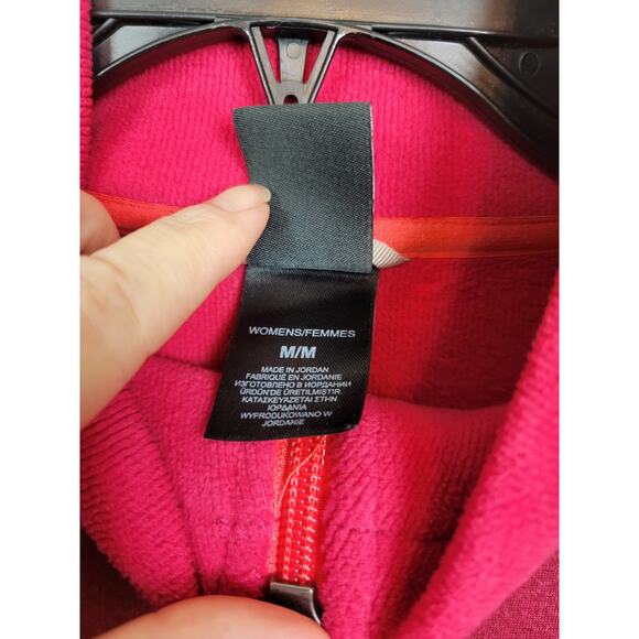 The North Face Women's Size Medium Full Zip Mock Neck Fleece Lined Jacket - Picture 4 of 7